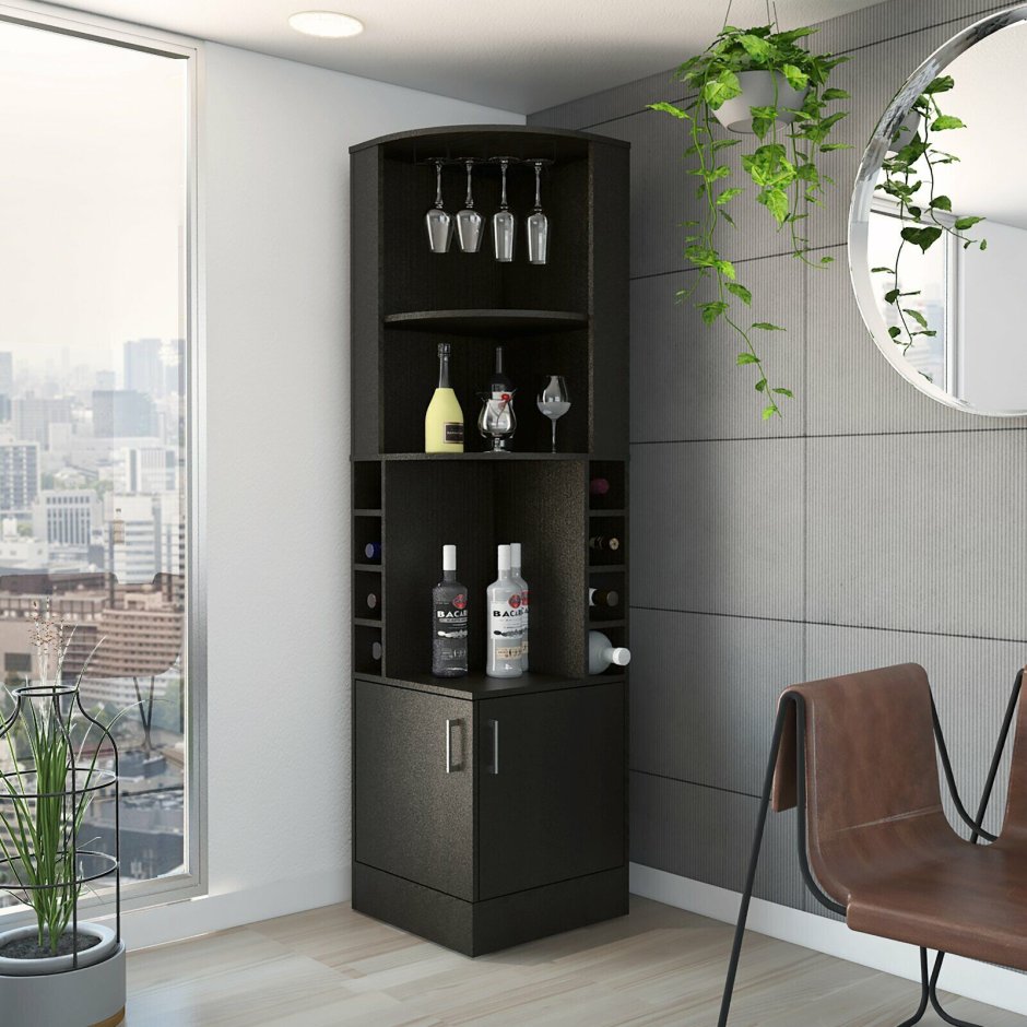 Домашний мини бар Corner Bar Cabinet