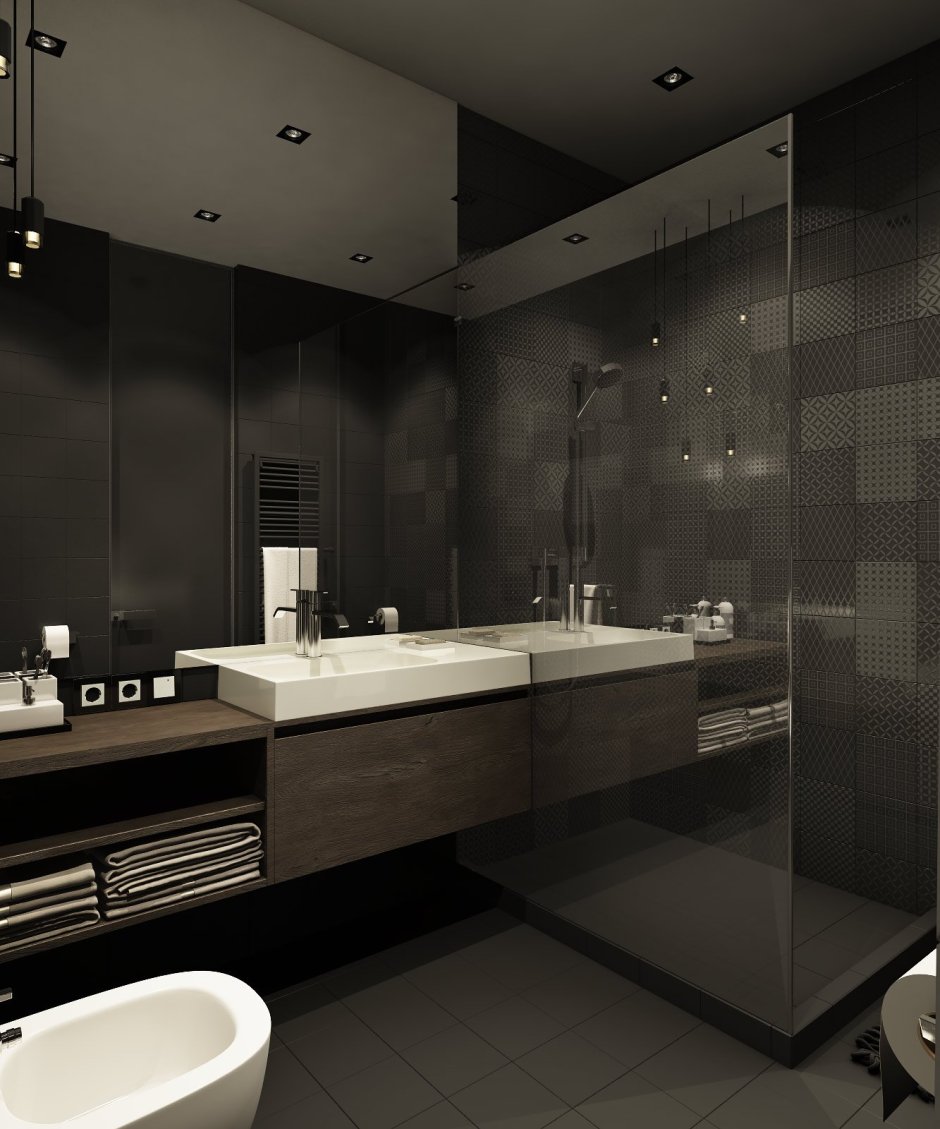 Ванная комната в мужском стиле
