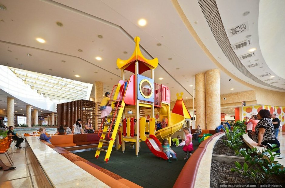 Аура Новосибирск торговый центр детские площадки бесплатно