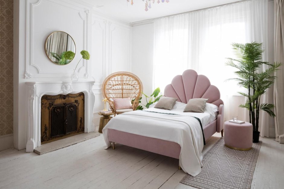 Beautiful Color of the Floor covering in the Bedroom