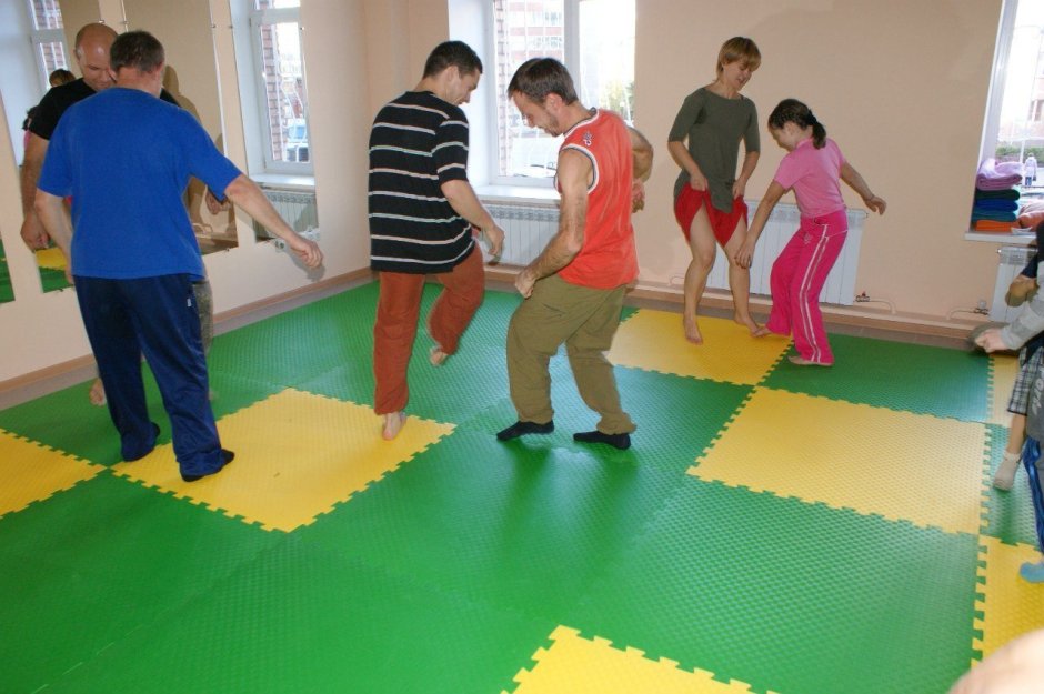Модульный пол для детского сада