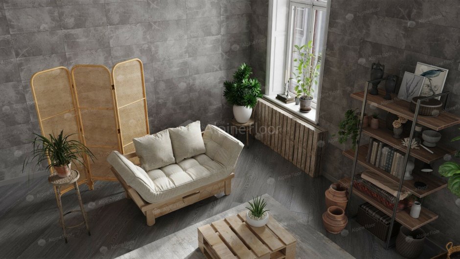 Alpine Floor ЕСО 15-3 Ваймеа 303*608*2,5мм 0,5 мм LVT клеев.микр