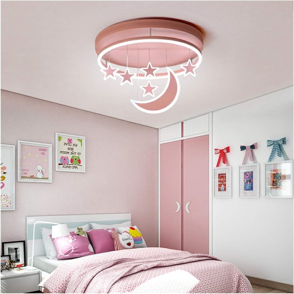 Люстры для детской комнаты девочке