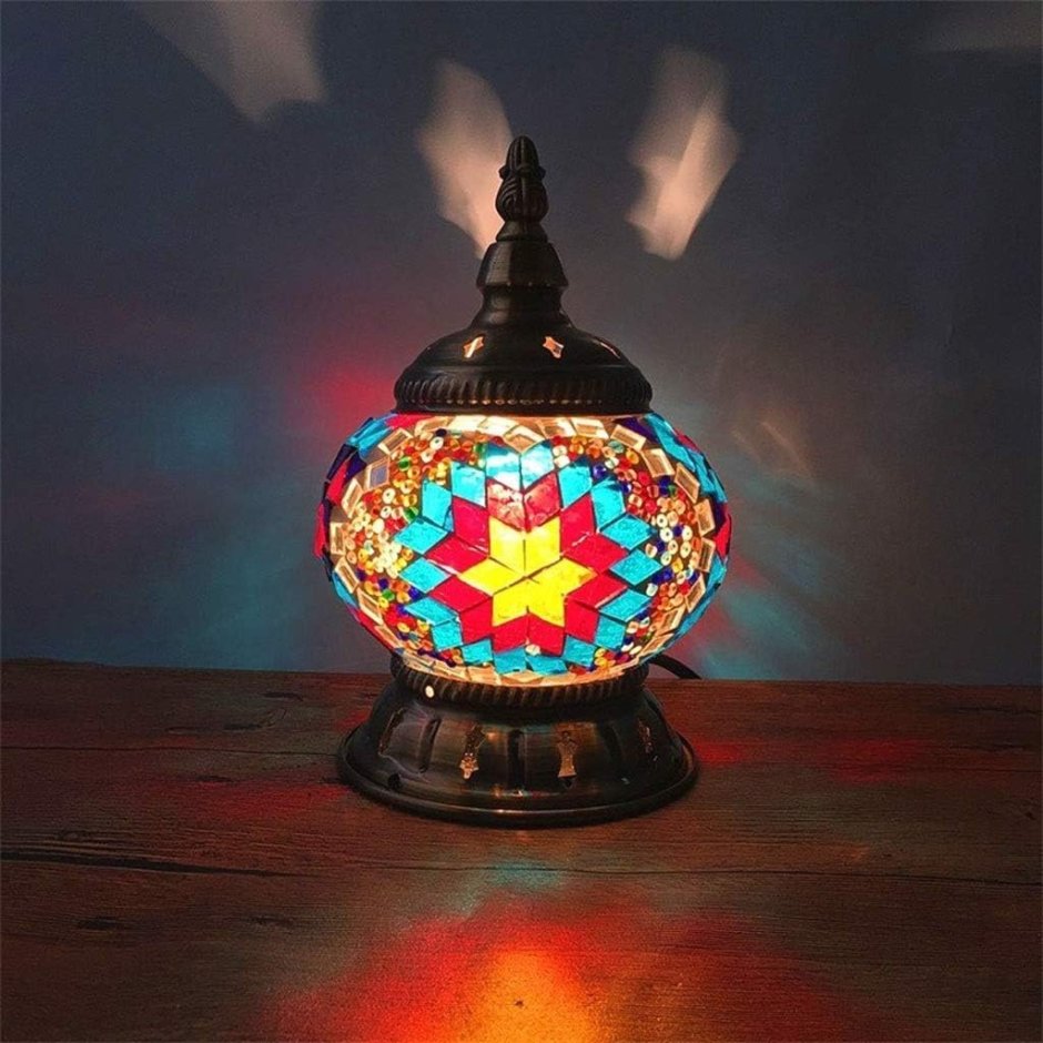 Турецкие цветные лампы