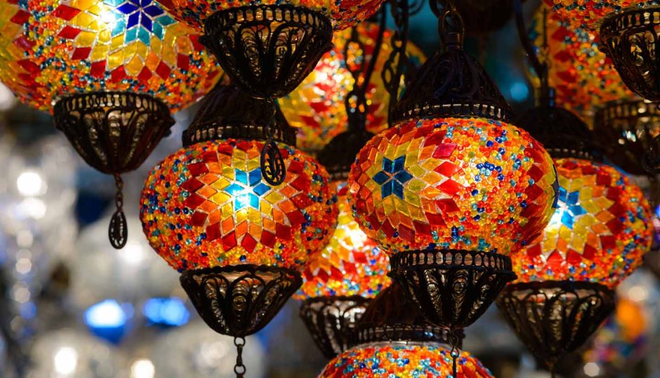 Турецкие лампы фонарики