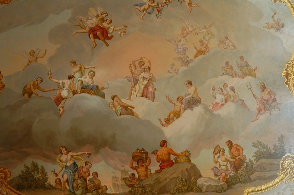 Фрески Renaissance fresco горизонтальная