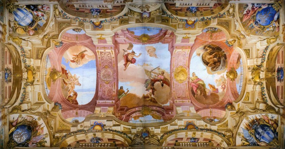 Барокко Италия 17 век фрески