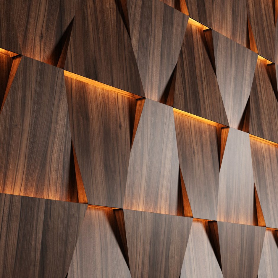 Реечные 3d-панели dekotech Wood d375pr