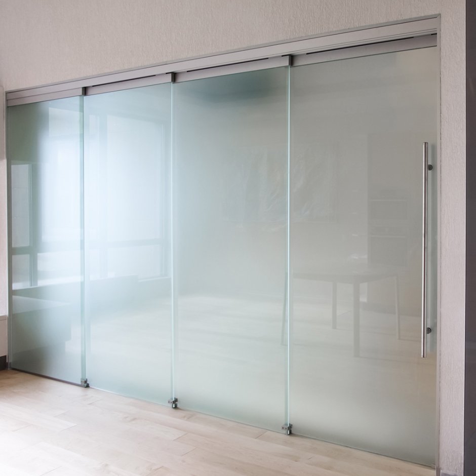 W-001/Air Glass. Раздвижная система цельностеклянная