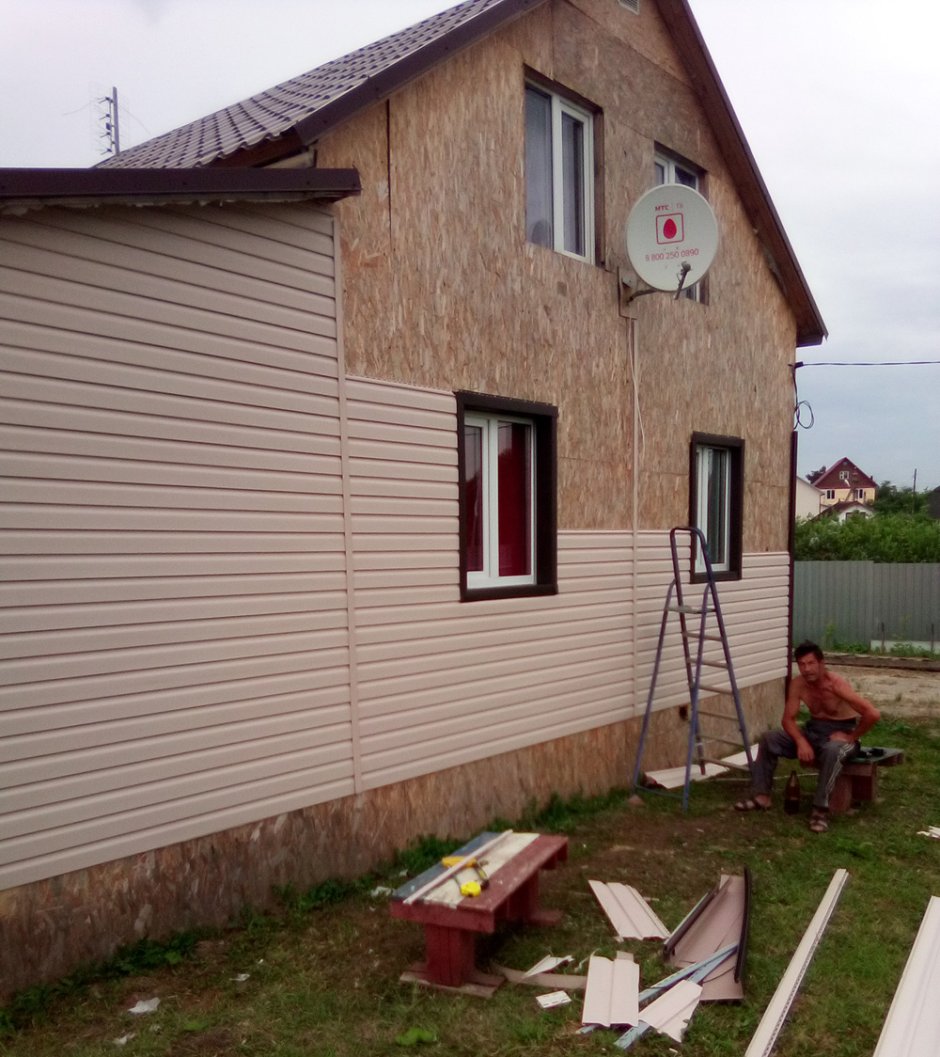 Сайдинг на ОСП