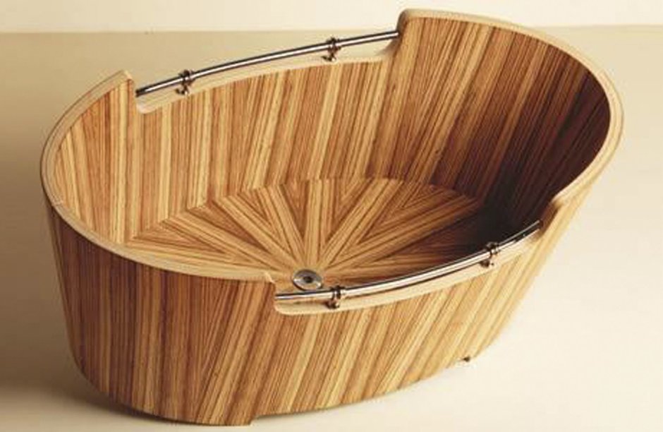 Kingsbath деревянная ванна ева