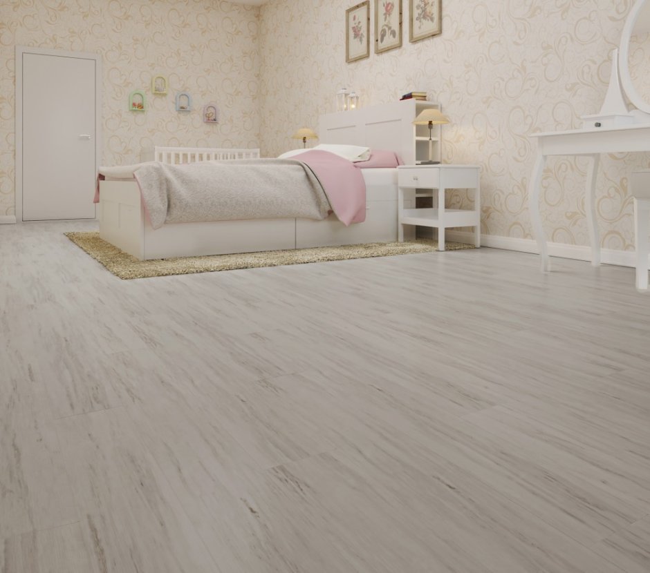 Кварц-виниловая плитка wonderful Vinyl Floor LX 162 дуб беленый