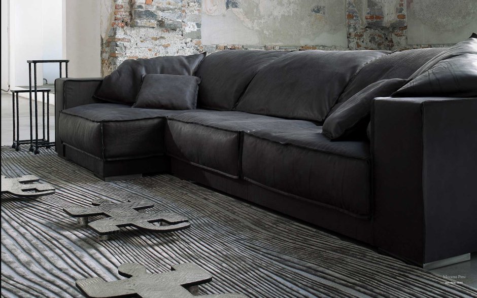 Диван Baxter Budapest Soft кожаный