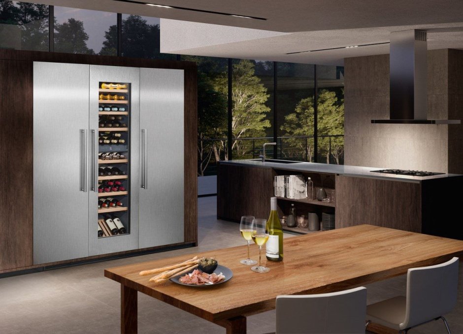 Встроенный винный холодильник Либхер