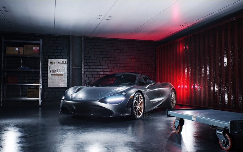 MCLAREN 720s Neon