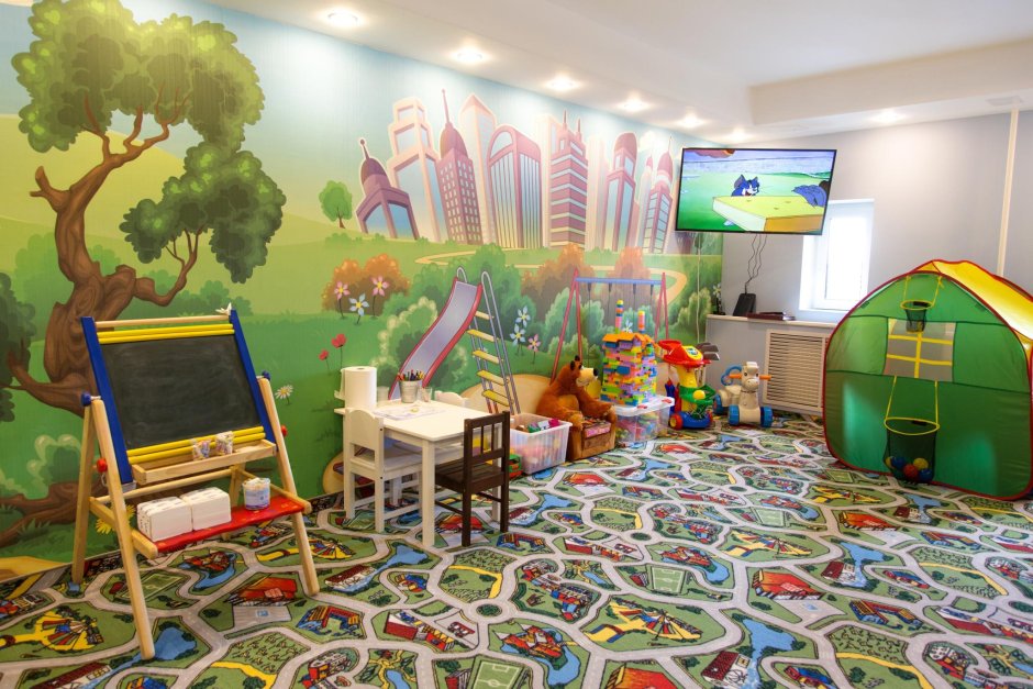 Детская игровая комната в гостинице
