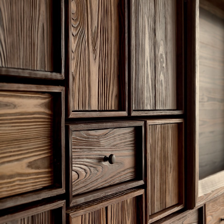 Шпонированные панели Wallhof Wood "тик"