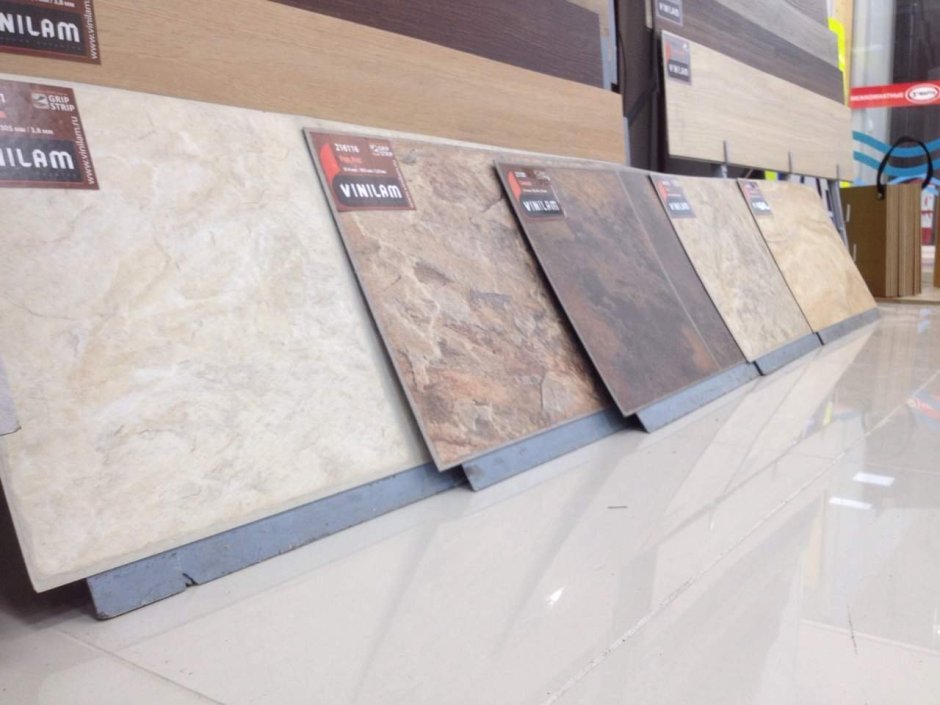 Кварц виниловый ламинат замковый под мрамор