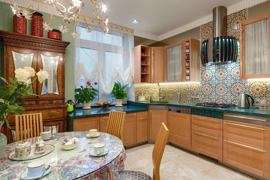 Украшения в стиле Эклектика для кухни