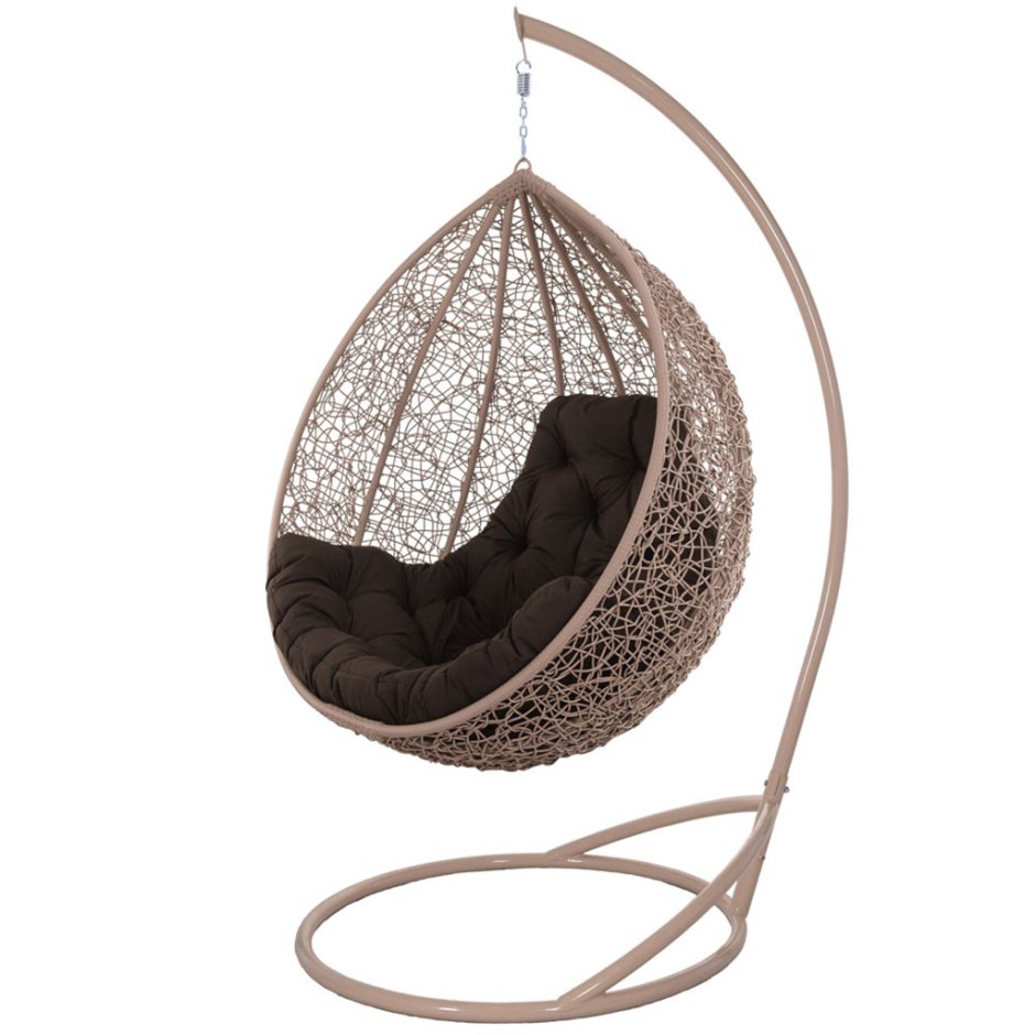 Кресло подвесное Глория кофе