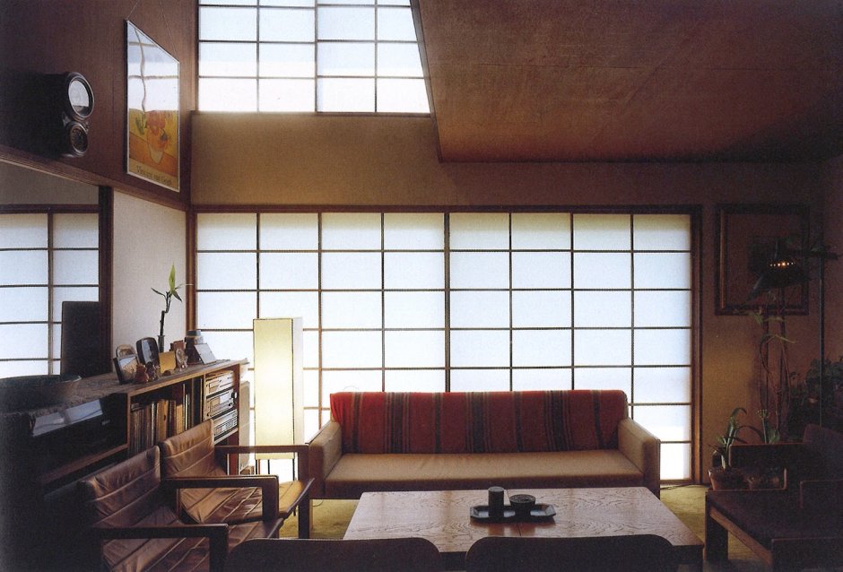 Комната атмосферная в японском стиле