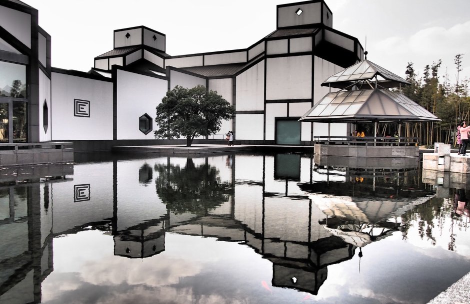 I M Pei Архитектор Suzhou Museum