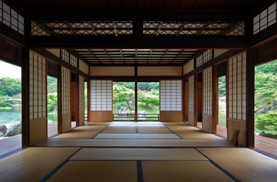 Искусственный стиль Япония архитектура