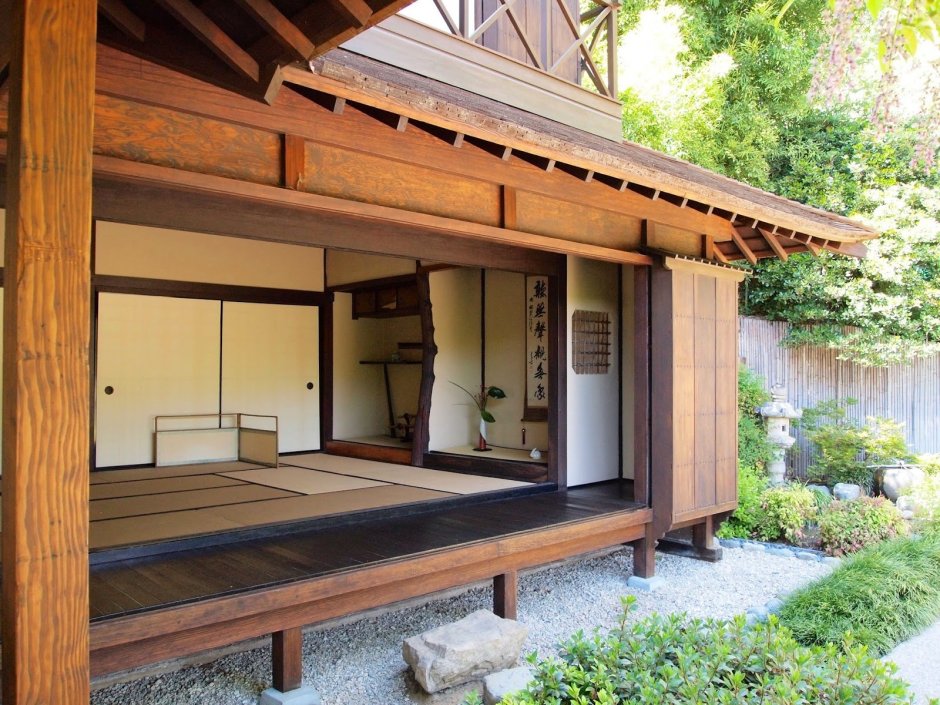 Японский деревянный дом