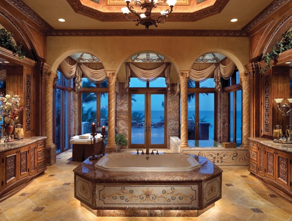 Luxury Mansion Interior ванная