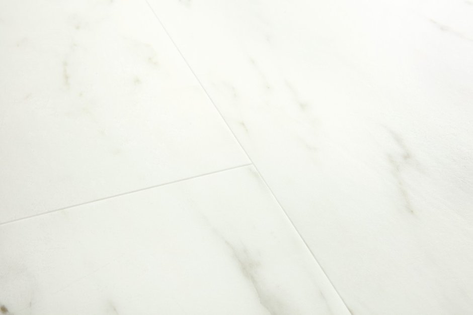 ПВХ-плитка quick-Step QS Livyn Ambient click AMCL 40136 мрамор Каррарский белый