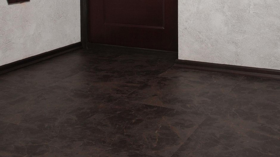 Кварцвиниловая плитка ПВХ Decoria Office Tile DMS 260 мрамор Альпы