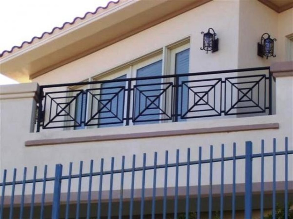 Балконные ограждения в современном стиле