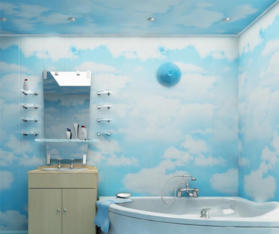 Пластиковые стеновые панели для ванной