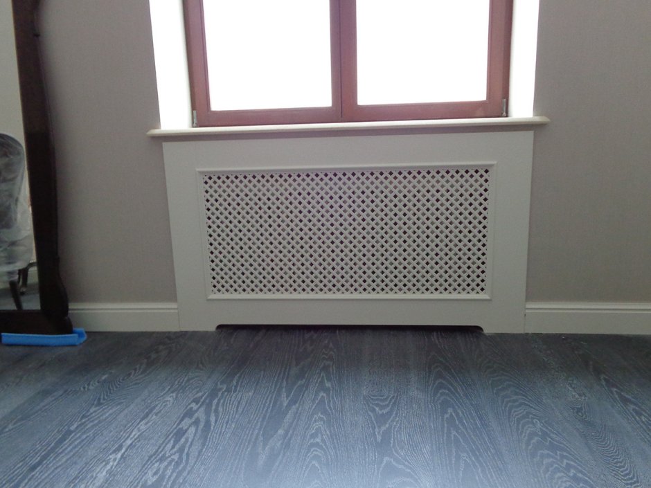Ниша для радиатора отопления под окном