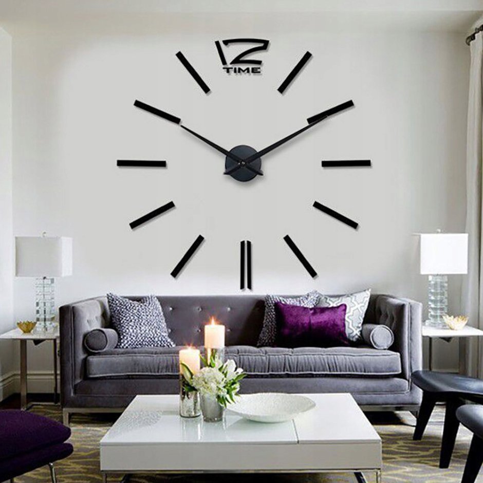Часы настенные кварцевые DIY Clock 12s012