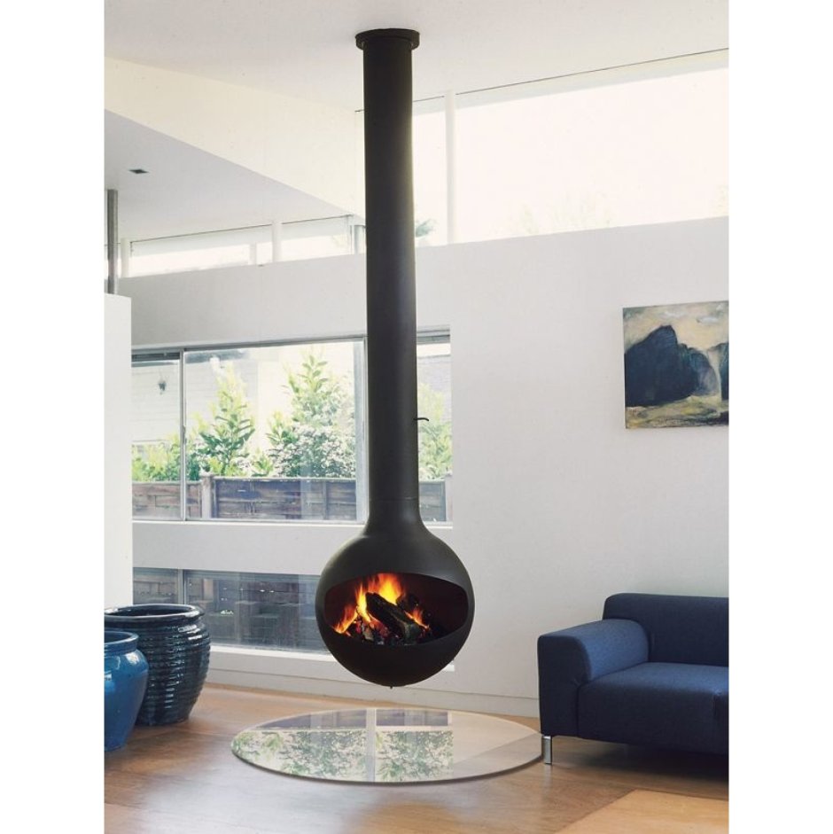 Подвесной камин fireorb