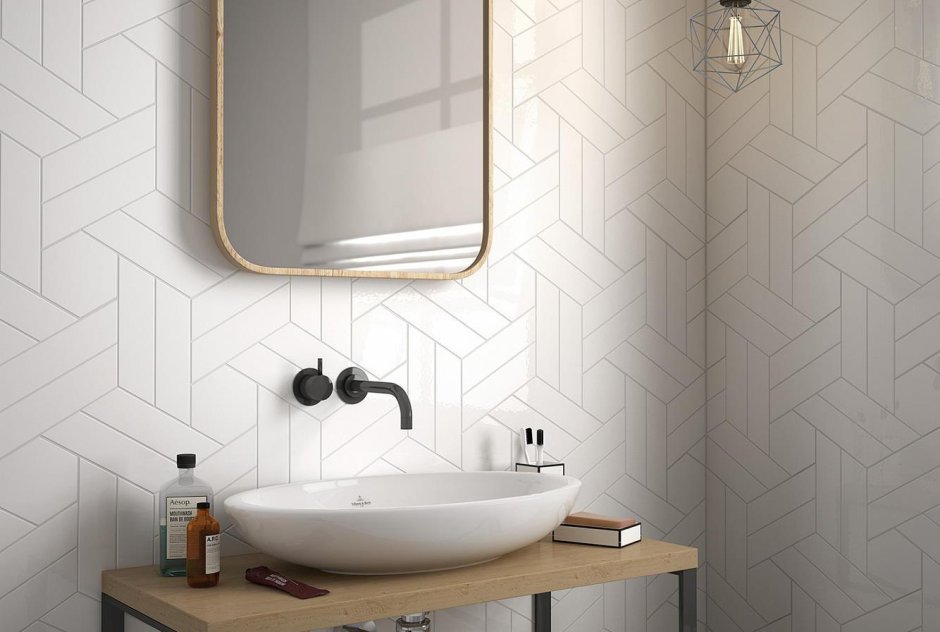 Плитка equipe Ceramicas «Chevron Wall»
