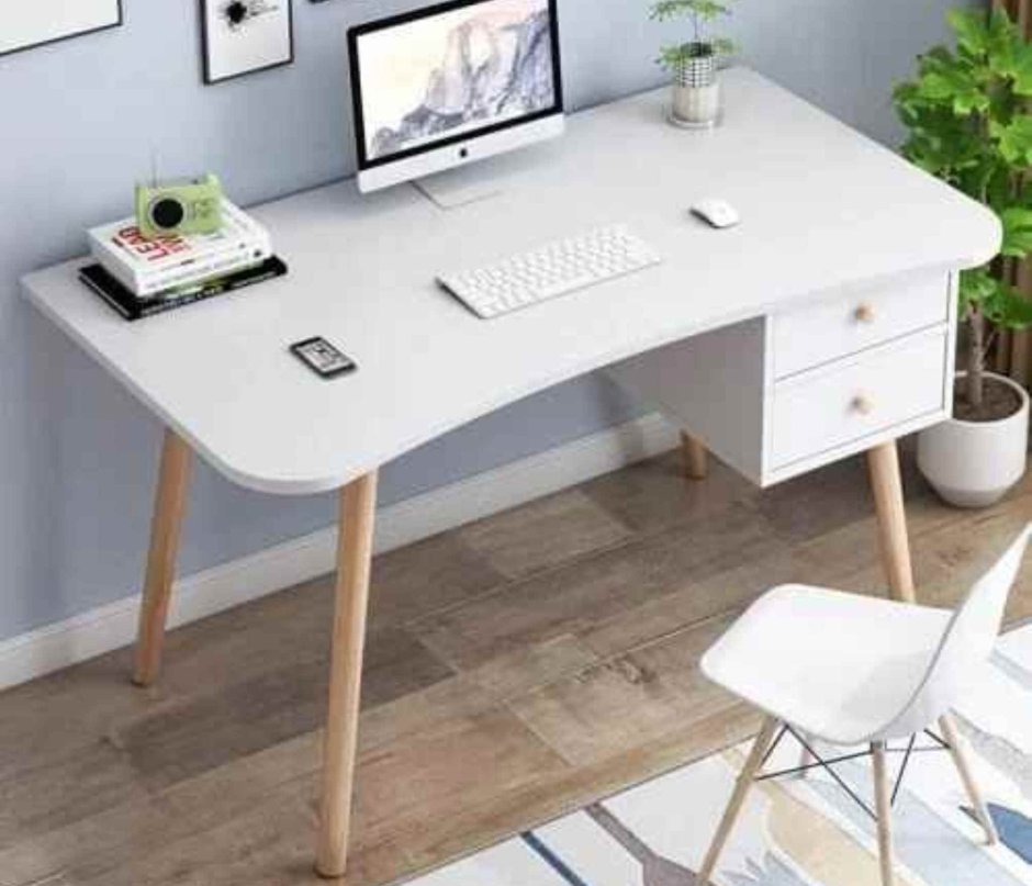 IMODERN белый письменный стол Nordik