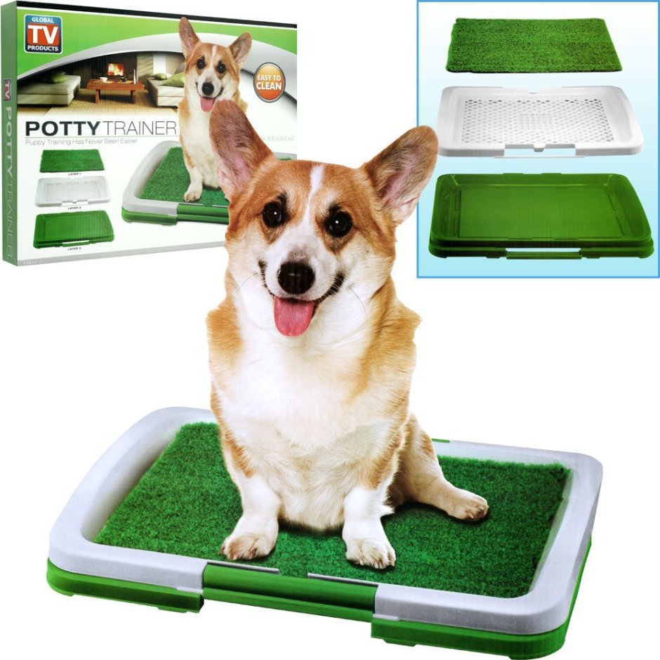 Туалет для собак Puppy Potty Pad с искусственной травой
