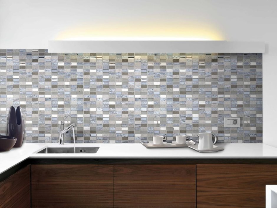 Мозаика 30x3 Mosavit City Grey
