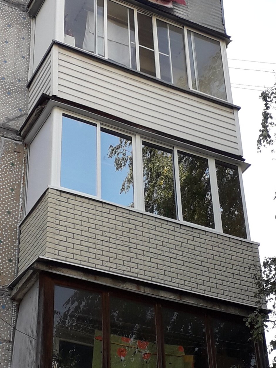 Остекленный балкон