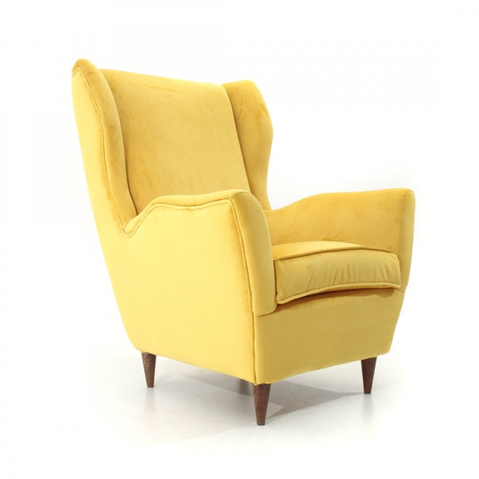 Стул Эмбер Velvet Yellow