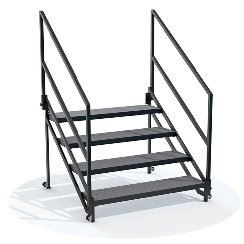 Лестница двухсекционная универсальная 2х06ступеней, 3/43 см, Stairs, 1/1
