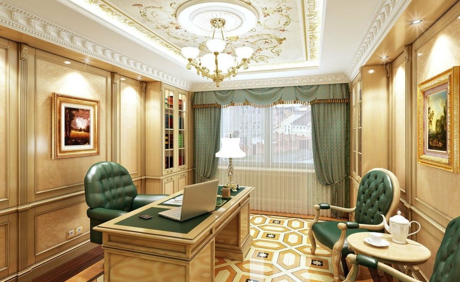 Интерьер кабинета Рэма Вяхирева