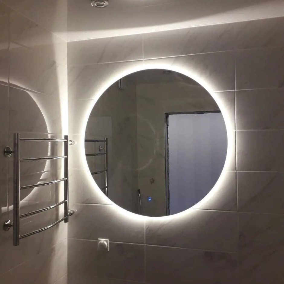 Зеркало marka one Lola 50 у85580 с подсветкой холодный свет 300 led