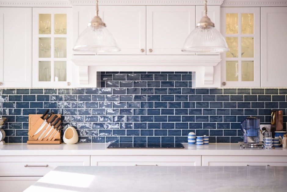Blue Kitchen Tiles
