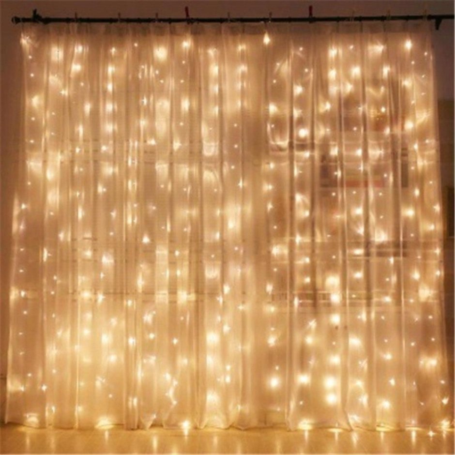 Гирлянда штора Curtain Lights 3*3