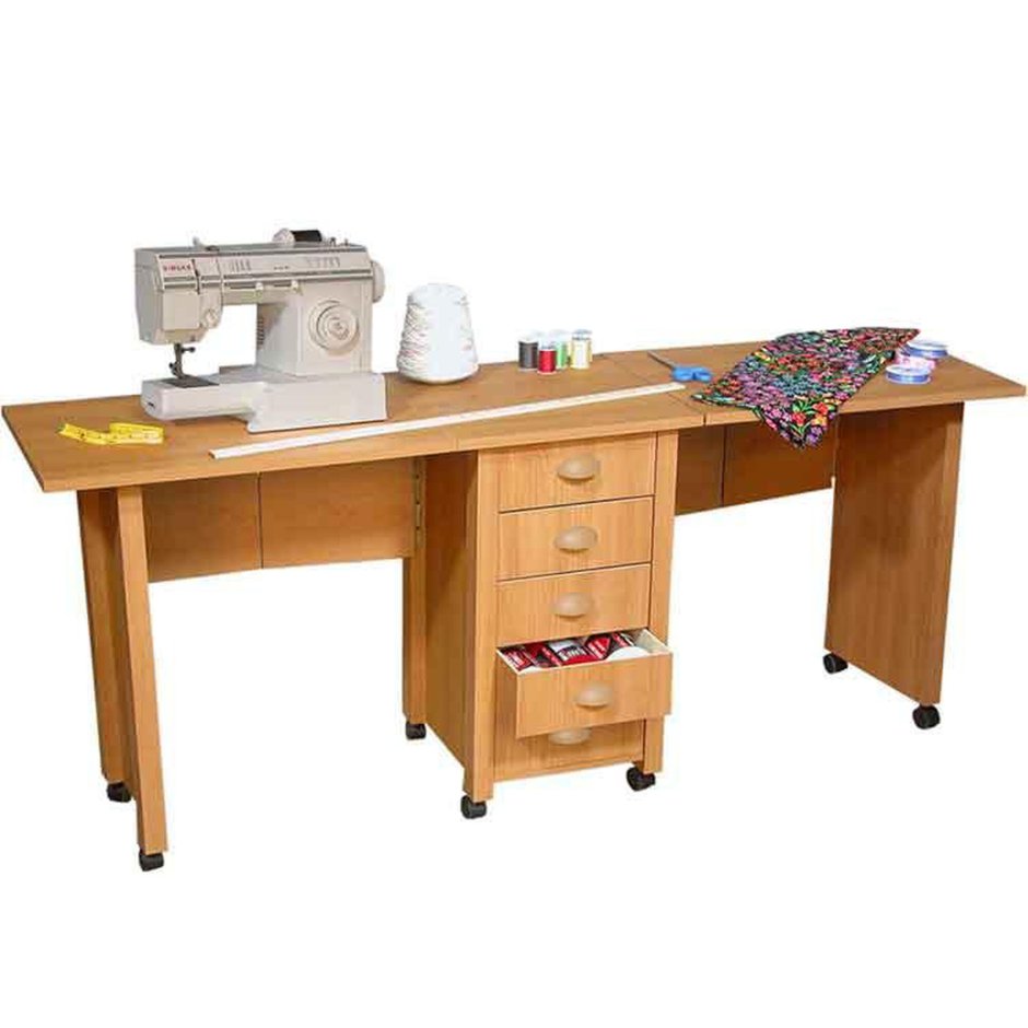 Ученический стол для швейной машинки размер 1000х490х720