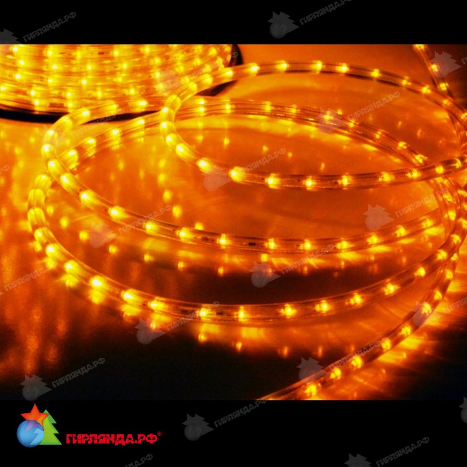 Дюралайт led 3-хпров. Мульти 13мм (кратн. 4м) Flesi Neon
