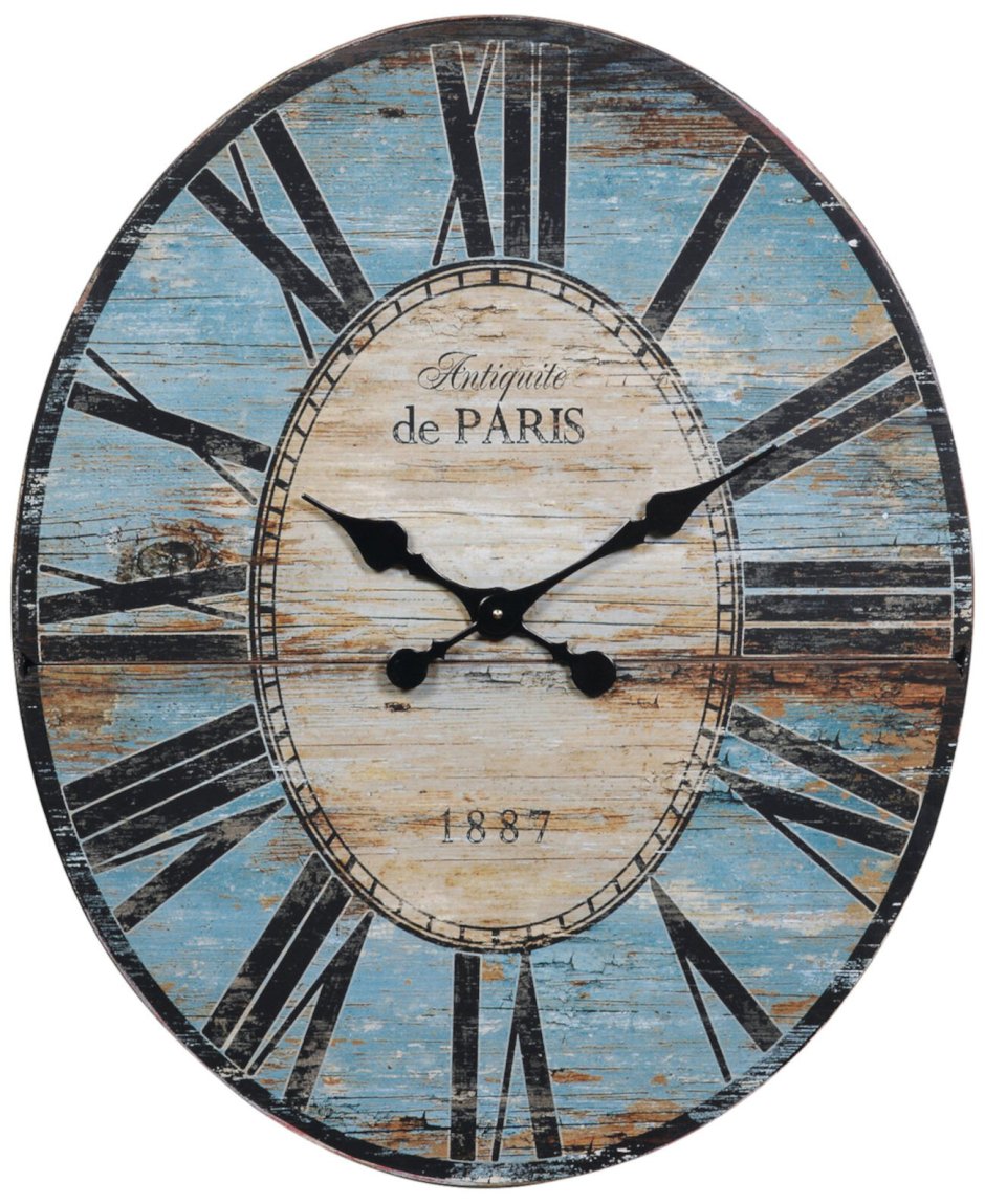 Настенные часы из дерева Париж